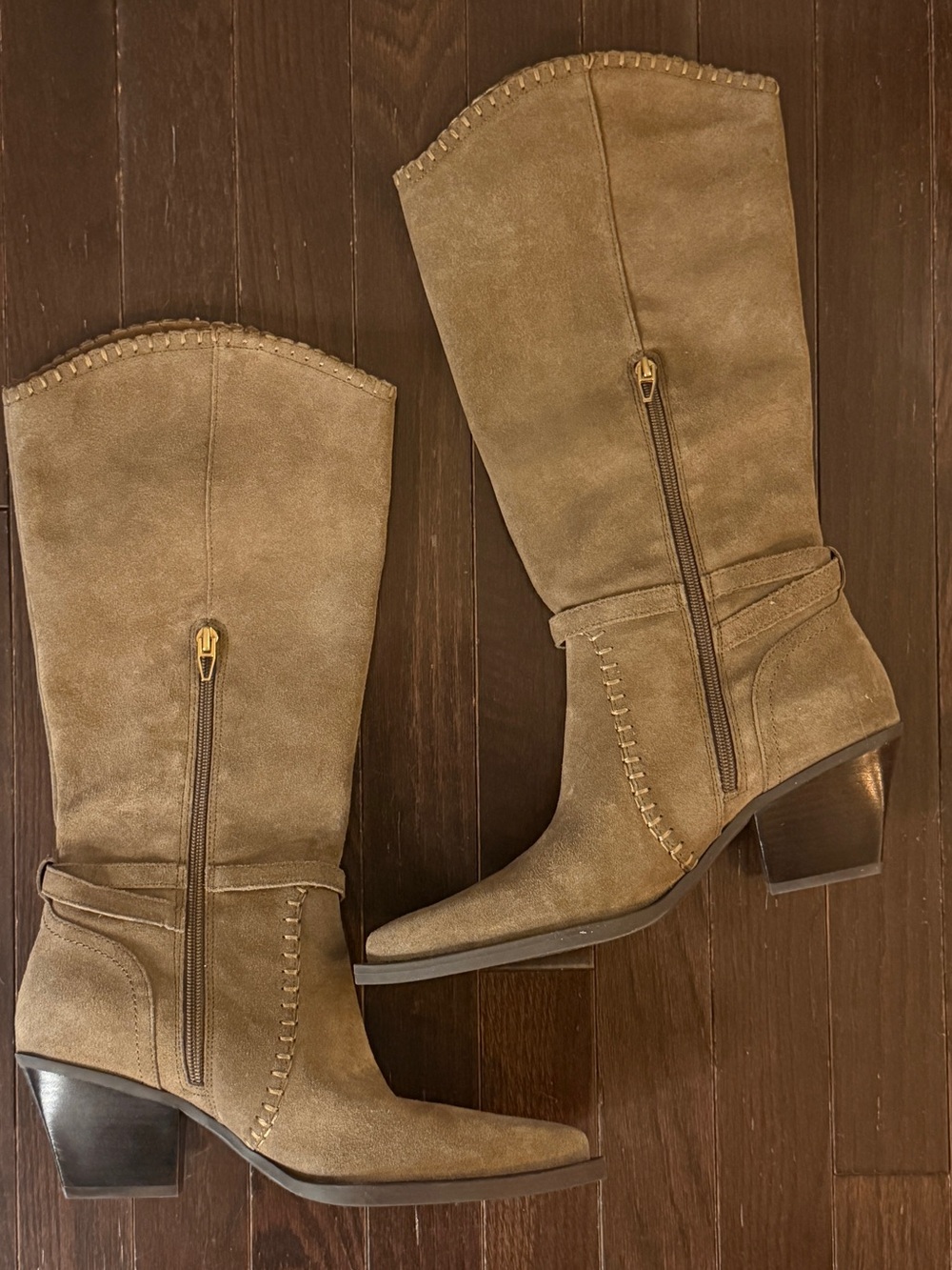 NWOB DOLCE VITA Suede Boots Size 8 - Picture 2 of 8